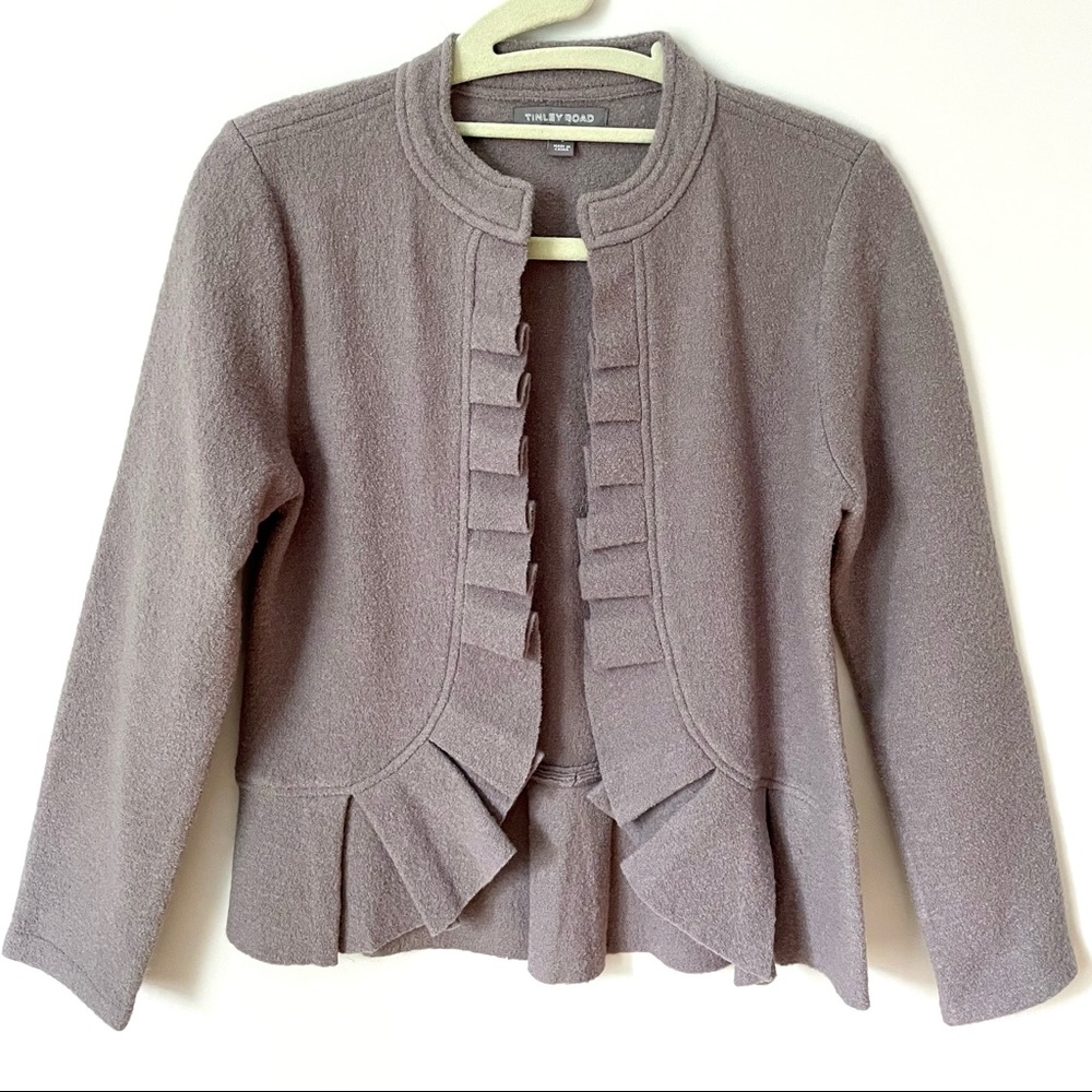 FREE with purchase - 100% wool Open-Front Blazer